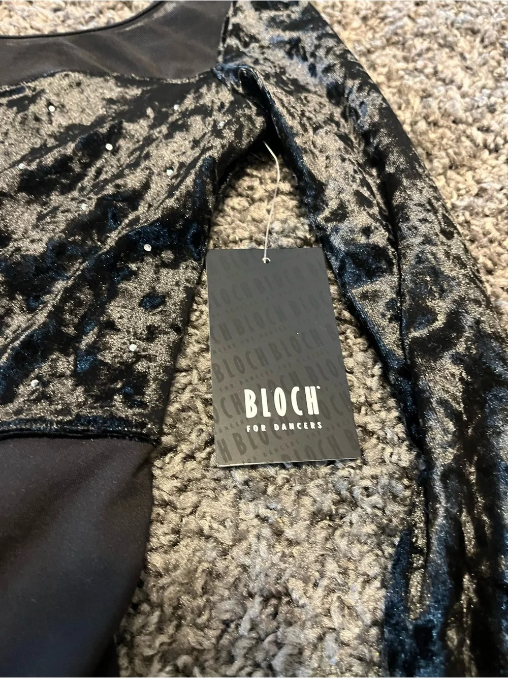 Bloch crushed velvet